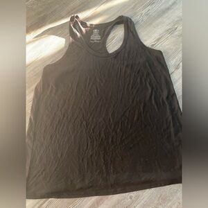 Black Racerback Tank